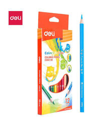 Deli Water Color Pencils, 12 Pieces, Multicolour