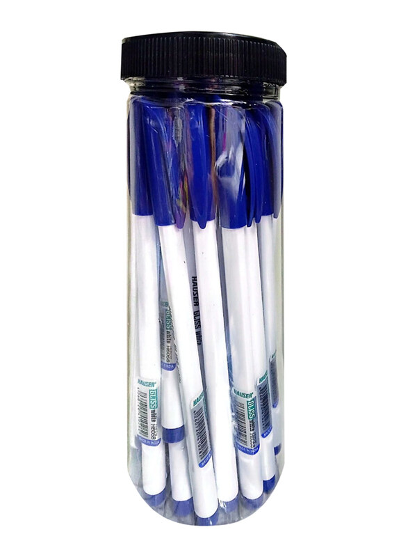 

Hauser 25-Piece Rollerball Pen Set, Blue