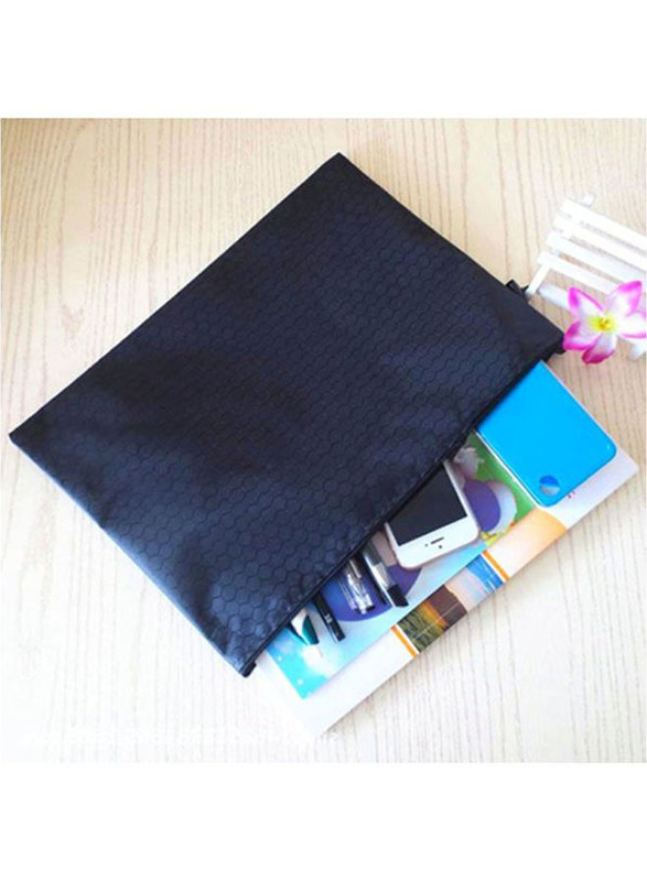 Waterproof Zipper File Bag Set, 5 Pieces, Multicolour