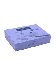 Faber-Castell 30-Piece Medium Size Eraser Set, White