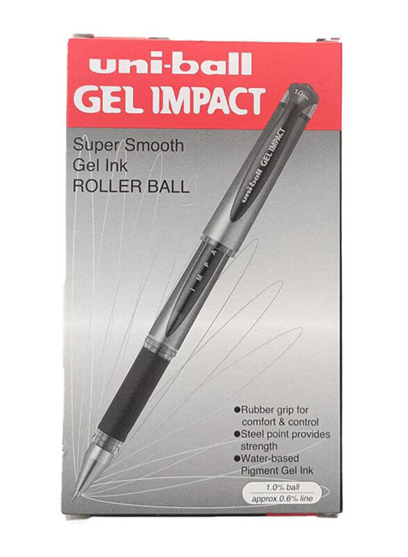 

Uniball 12-Piece Super Smooth Gel Ink Rollerball Pen Set, Multicolour
