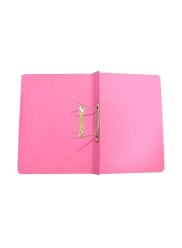 Spring File Folder A4 Documents Filing, 10 Pieces, Pink