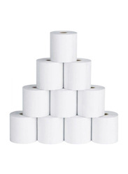 Oscar Thermal Pos Paper Rolls, 10 Pieces, White