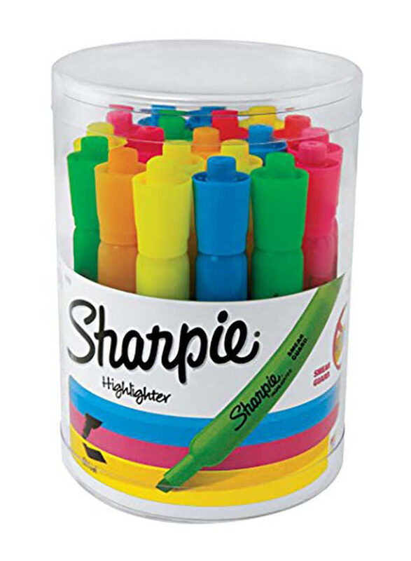 

Sharpie 20-Piece Chisel Tip Tank Highlighter Set, Multicolour