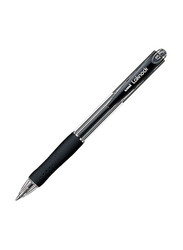 Uniball Laknnock Retractable Ballpoint Pen, 0.7mm, Black