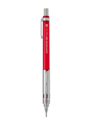 Pentel 2-Piece Graph Gear 300 Mechanical Pencil With Leads, 0.9mm, Red