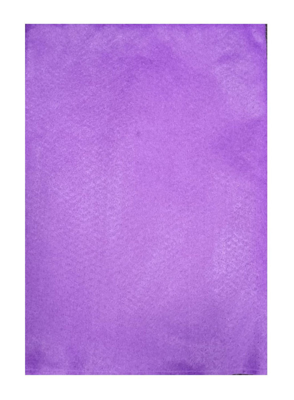 Terabyte Diy Felt Cloth, 50 x 70cm, Purple