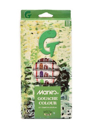 Maries Gouache Colour Set, 12 x 12ml, Multicolour