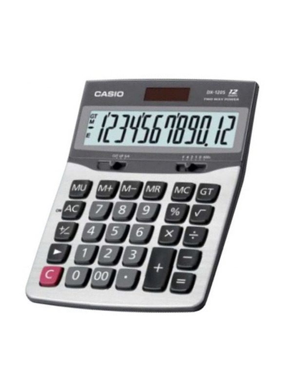 Casio 12-Digits Calculator, DX-120ST, Multicolour