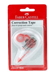 Faber-Castell Correction Tape, 4.2mm x 16 meters, White