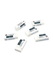 Faber-Castell 24-Piece Erasers, White