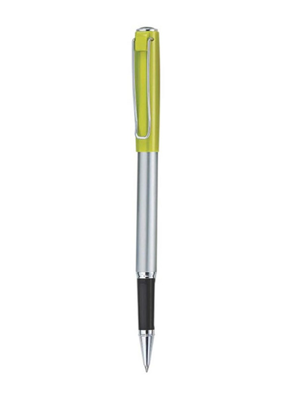 Pierre Cardin Vienna Rollerball Pen, Green/Silver/Black