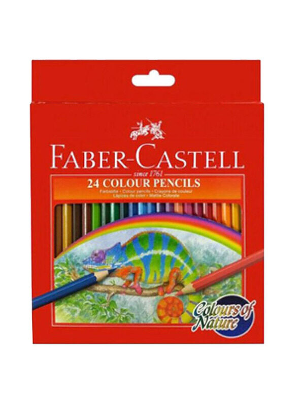 

Faber-Castell Classic Colour Pencil Set, 24 Pieces, Multicolour