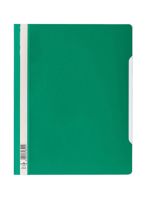 Durable File Folder Set, 50 Pieces, Green