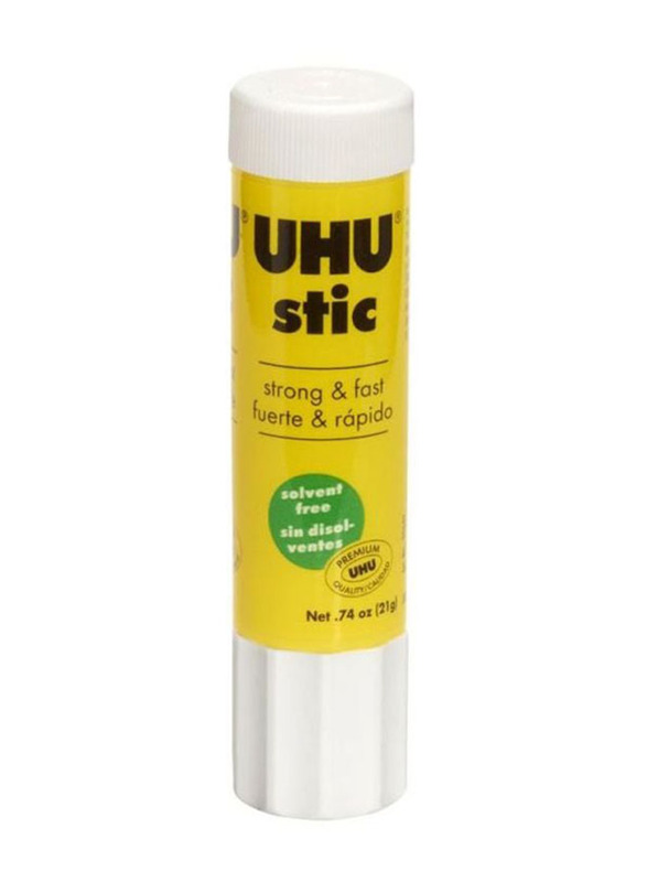 UHU Glue Stick Set, 12 Pieces, Clear