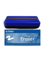 Maxi Magnetic White Board Eraser, Blue/Black