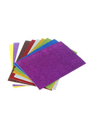 A4 Non-adhesive Foam Sheets, 10 Pieces, Multicolour