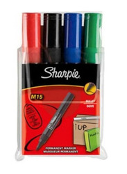 Sharpie 4-Piece Bullet Tip Permanent Marker Set, Multicolour