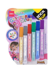 Deli Stick Up Classic Glitter Glue, Multicolour