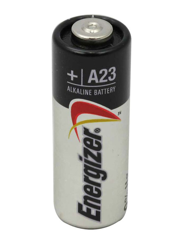 Energizer A23 Alkaline Battery, Silver/Black
