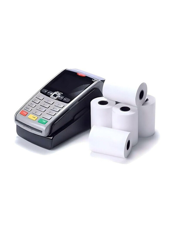 

Generic 100-Piece Rolls of 57 x 40mm Thermal Paper Till Rolls, Cash Register Receipt, for PDQ/POS/EPOS/EFTPOS/Credit Card Machine/Verifone/Barclays/Ingenico i