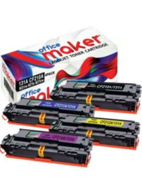 

Generic 4 Piece Compatible Toner Full Set Multicolour