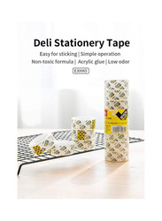 Deli Stick Up Office Tape, 8 Pieces, Clear
