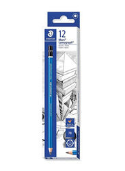 Staedtler Mars Limited 1007B Staedtler Mars Lumograph Drawing Pencil 7B, Black