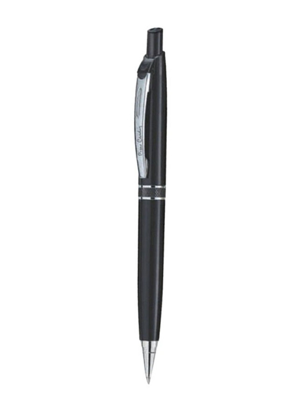 Pierre Cardin Success Rollerball Pen, Black/Silver