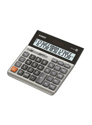 Casio Wide H Series 16-Digit Desktop Type Basic Calculator, Multicolour