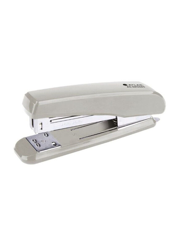 Atlas Half Strip Metal Stapler, Grey