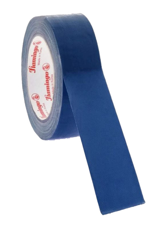 Flamingo Super Sticky Waterproof Cloth Base Duct Tape, Blue