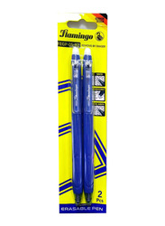 Flamingo 2-Piece Erasable Pen, Blue