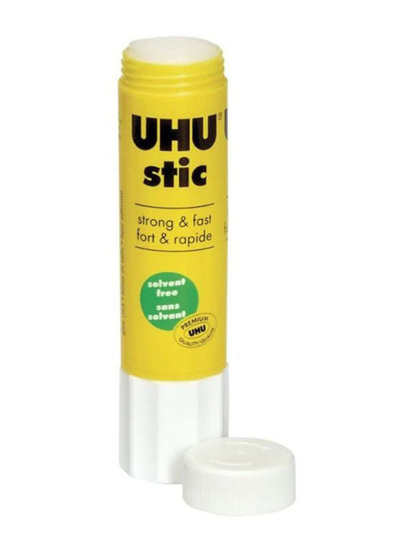 UHU Glue Stick Set, 12 Pieces, Clear