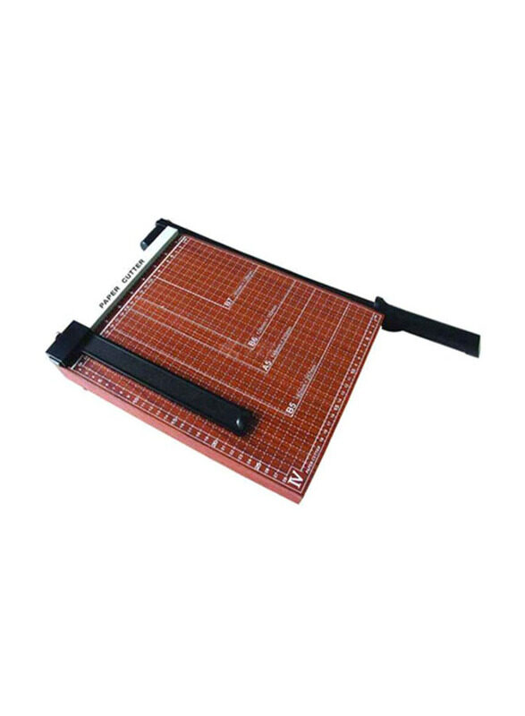 

Deli A4 Size Paper Cutter, DPCA4W, Brown/Black