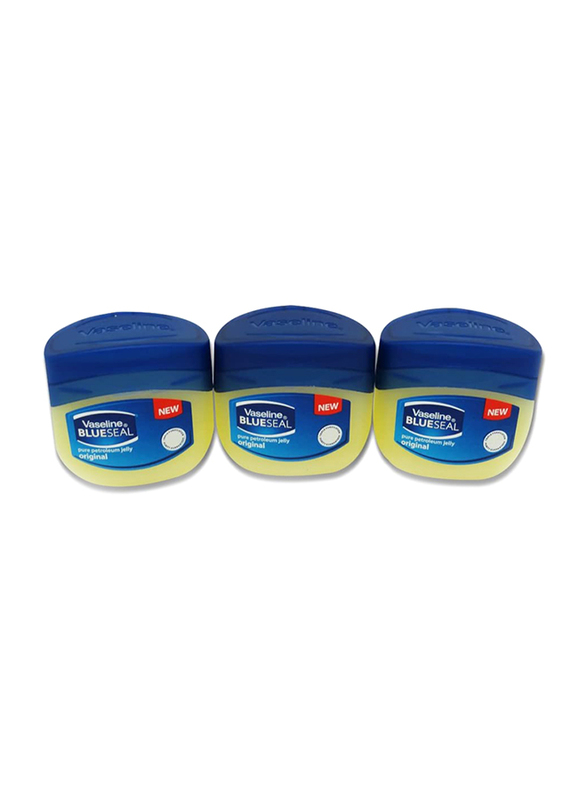 Purpose G Vaseline Pure Petroleum Jelly, 3 x 50ml
