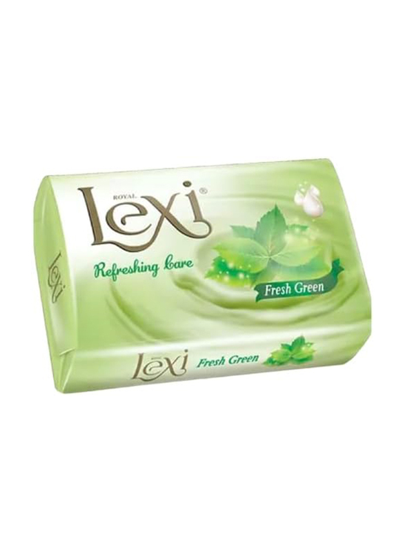 Royal Lexi Fresh Green Refreshing Care Beauty Cream Soap, 175g, 6 Pieces