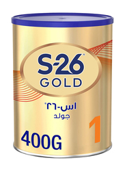 S-26 GOLD 1 Stage 1 0-6 Months Starter Infant Formula for Babies Tin, 400g