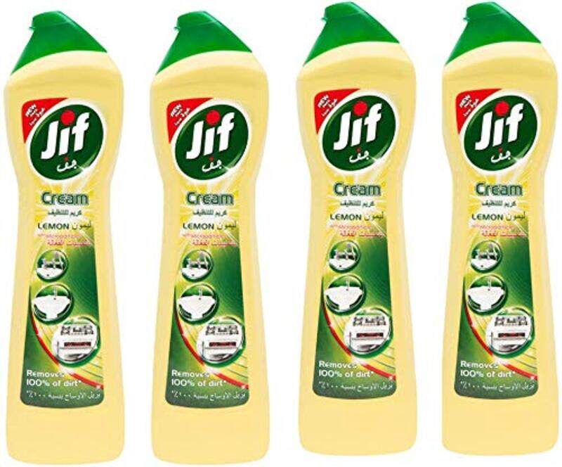 

Jif Lemon Scouring Cream, 4 x 500ml