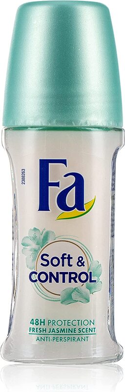 Fa Soft & Control Deodorant Roll On, 50ml