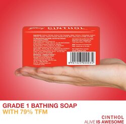 Cinthol Original Deodarant & Complexion Bath Soap, 100g, 6 Pieces