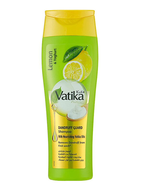 

Vatika Naturals Dandruff Guard Shampoo Enriched with Lemon and Yoghurt, 200ml
