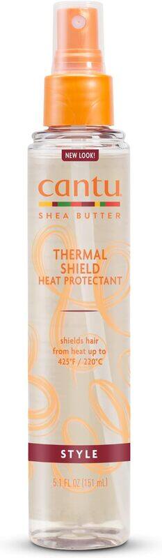 

Cantu Thermal Shield Heat Protectant with Shea Butter, 5.1 fl oz (Packaging May Vary)