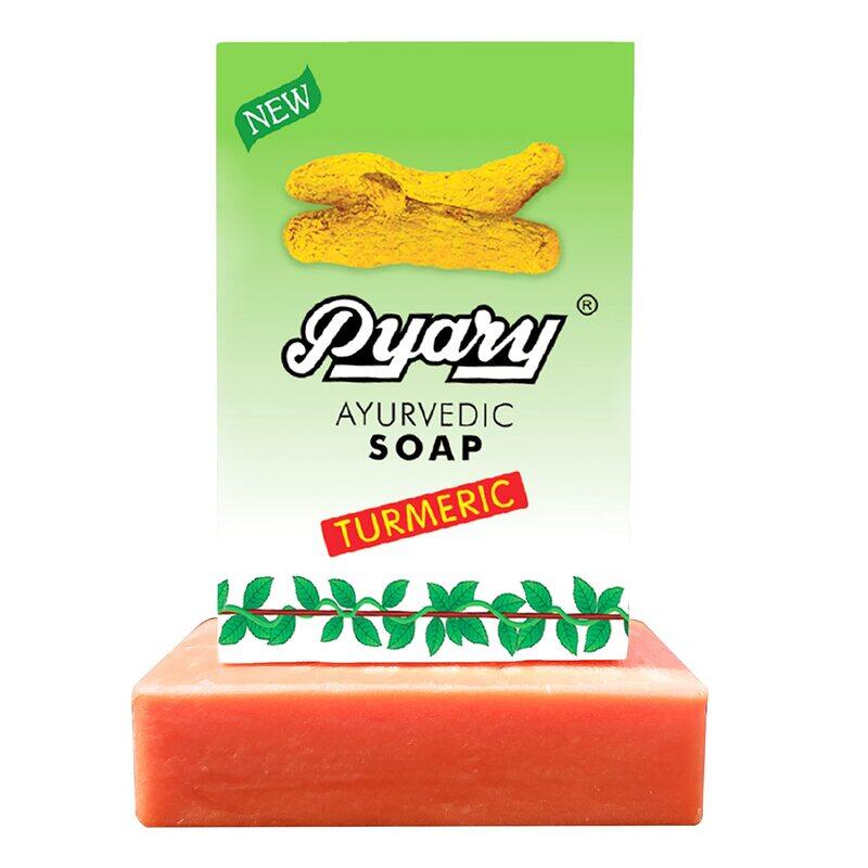 

Pyary Turmeric Soap Bar, 12 Pieces