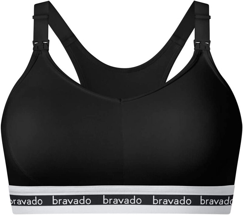 Bravado Designs Women’s Original Full Cup Maternity & Nursing Bra, Black, Medium