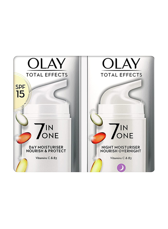 Olay Total Effects Day and Night Moisturizing Cream, 37ml