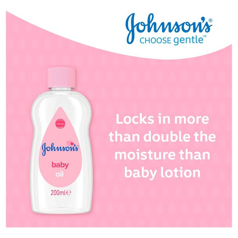 Johnson's  Baby Oil, 200ml