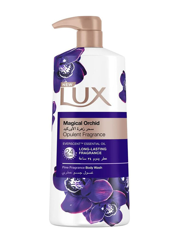 

Lux Magical Orchid Perfumed Body Wash for 24 Hours Long Lasting Fragrance, 700ml