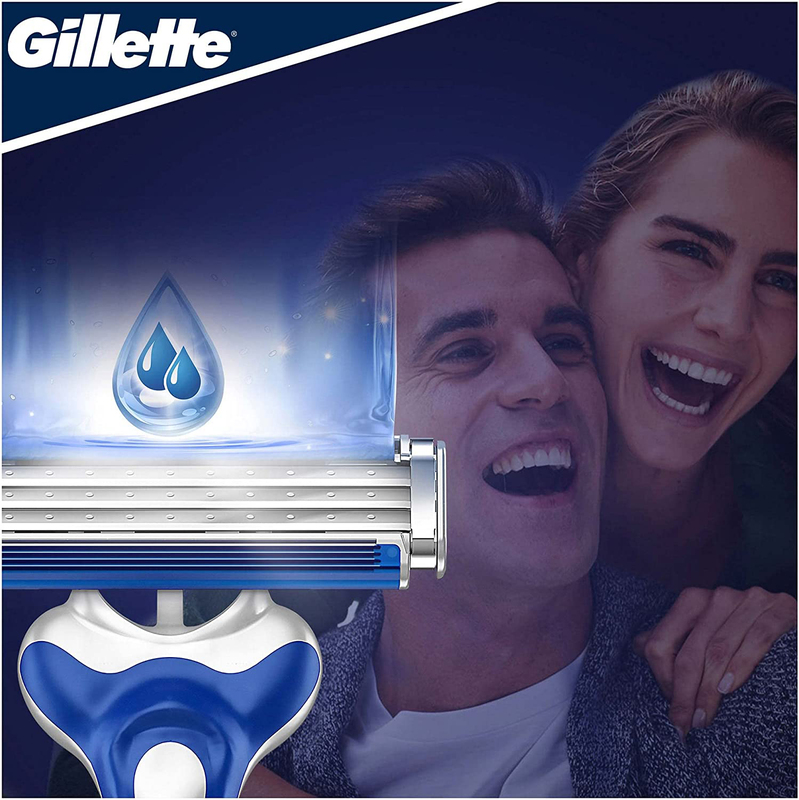 Gillette Blue3 Comfort Disposable Razors, 8