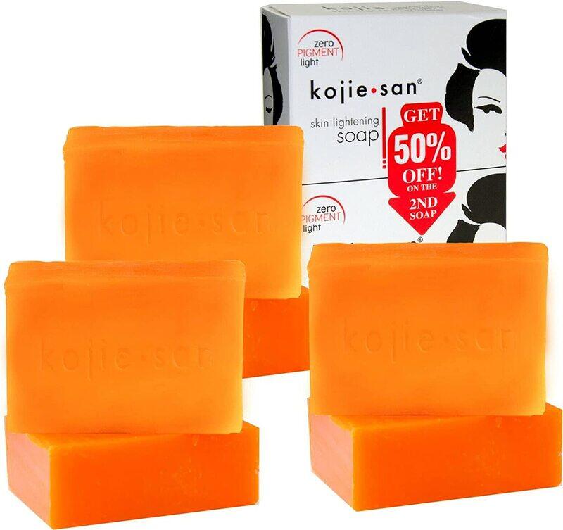 

Kojie San Skin Lightening Soap Bar, Large, 135gm, 6 Pieces